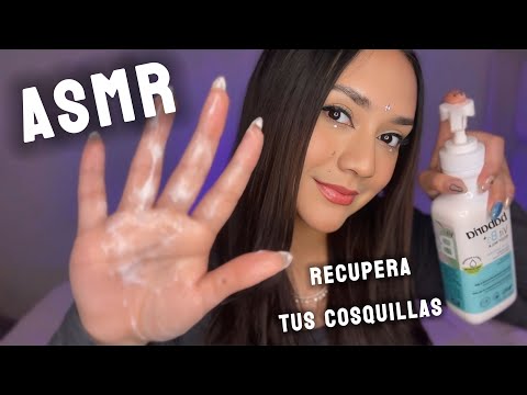 ASMR PARA QUE RECUPERES TUS COSQUILLAS + MASAJE CON CREMA + VISUALES💤