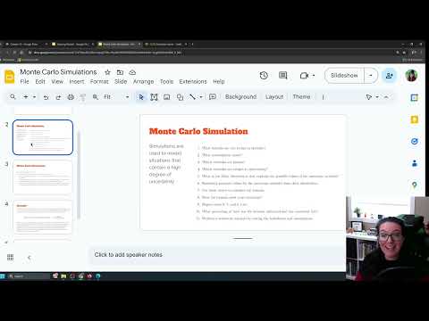 Monte Carlo Simulation  Example