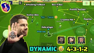 Dynamic 4312 Tikitaka Tactics  Quick Counter Best Tikitaka Formation In Efootball 2025