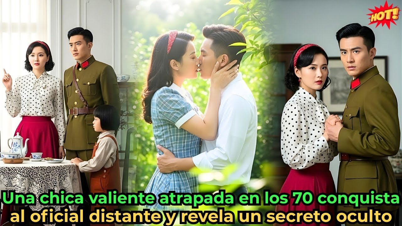 Una chica valiente atrapada en los 70 conquista al oficial distante y revela un secreto oculto