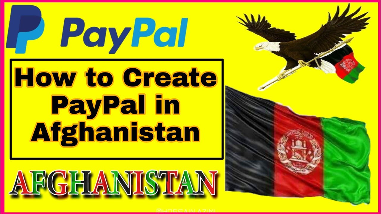 How to create PayPal account in Afghanistan Make PayPal account  Afghanistan په افغانستان کي فايفال