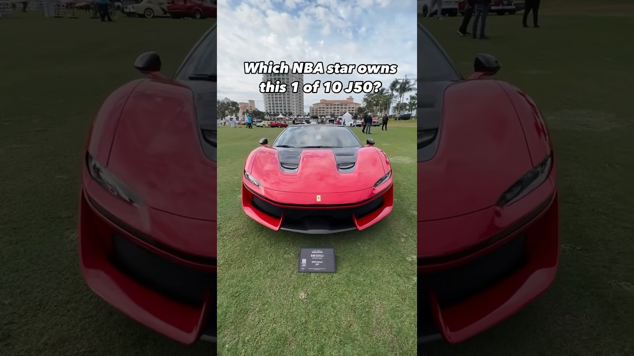 Join us at the Motorcar Cavalcade for an exclusive walk-around of the 1 of 10 Ferrari J50.