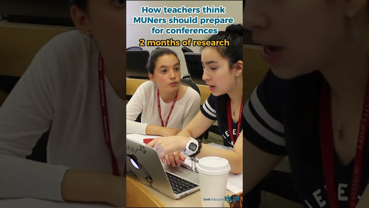 2 months or 2 hours? Expectation vs. Reality – MUN Edition ✨ 