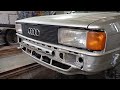 Собираю морду ауди 80 b2 quattro Часть 1