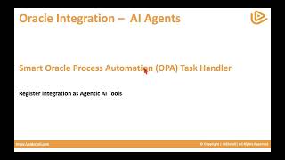 Register Integrations as Agentic AI Tools | Oracle Integration