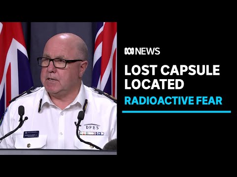Missing radioactive capsule found in WA outback after frantic search | ABC News