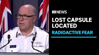 Missing radioactive capsule found in WA outback after frantic search | ABC News