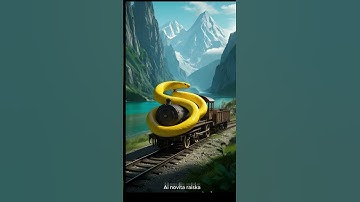 GIANT SNAKE|GIANT PYTHON|ABANDONED BUS #phyton #ai #snake #trending #animation #feedshort #subscribe