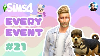 🎁 EP21: SLUMBER PARTY + BDAY PARTY // Every Event Challenge (Sims 4 Longplay)