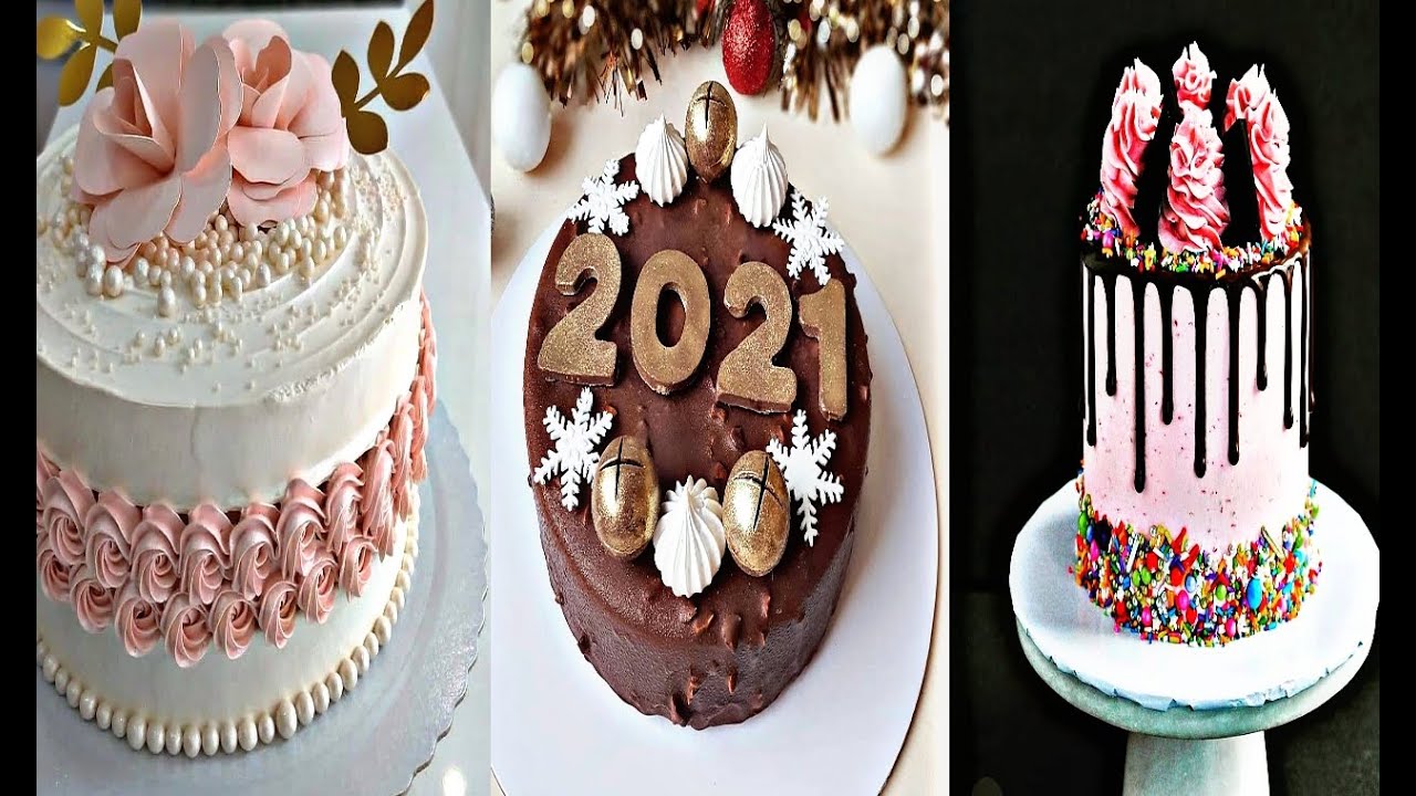 حلوة لاكريم رأس السنة 2021 افكار سهلة لتزيين طورطة راس العام