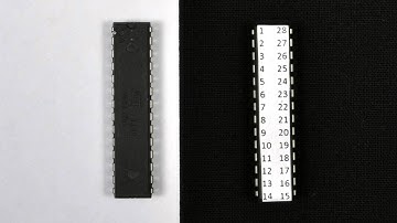Atmega328P (Arduino) on a Breadboard