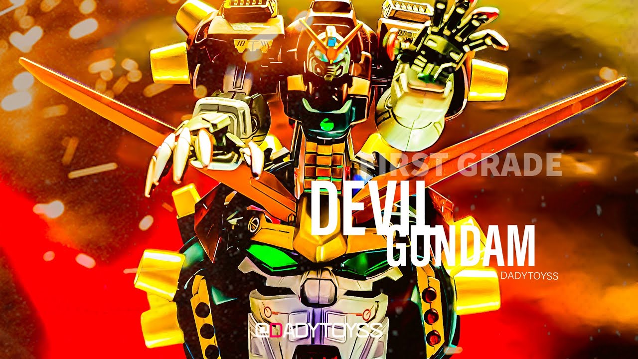 Custom devil gundam | build gundam | anubis detail upgrade | repaint ...
