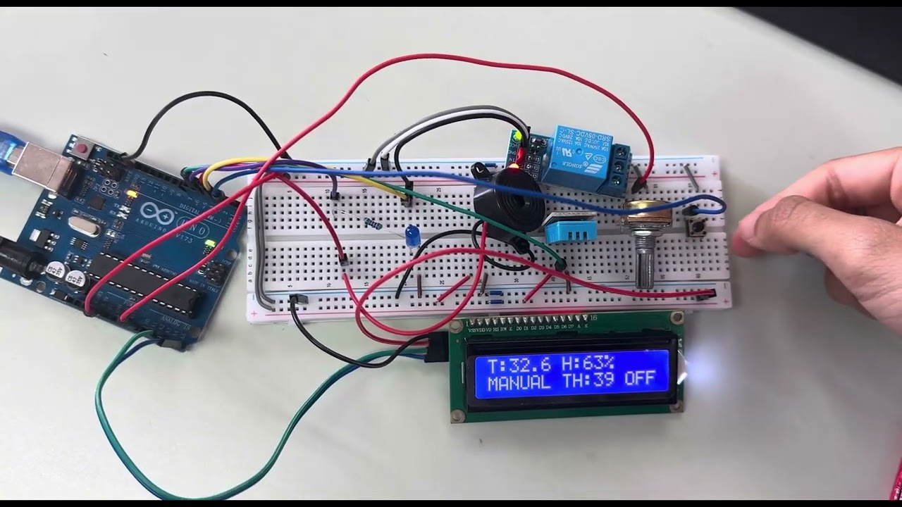 DEC30182 MINI PROJECT : Green House Temperature and Humidity Monitoring System 