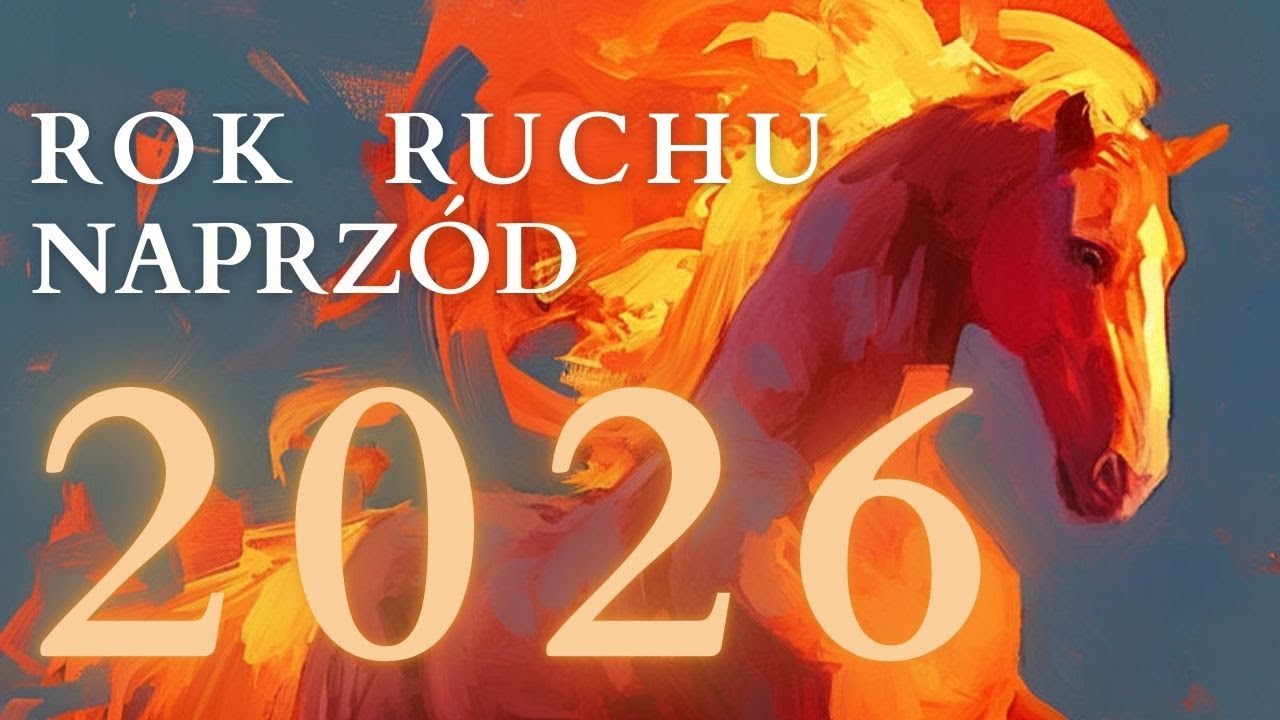 Co nas czeka w 2026 roku? 🔥🐎 Astrologia, numerologia, chiński rok ognistego konia