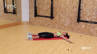 Cross V-Up — Exercício tutorial