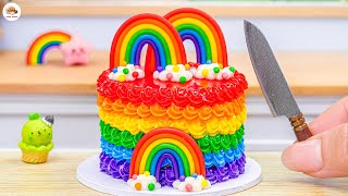 Amazing Rainbow Chocolate Cake1000+ Miniature Rainbow Cake Ideas Mini Cake Ideas