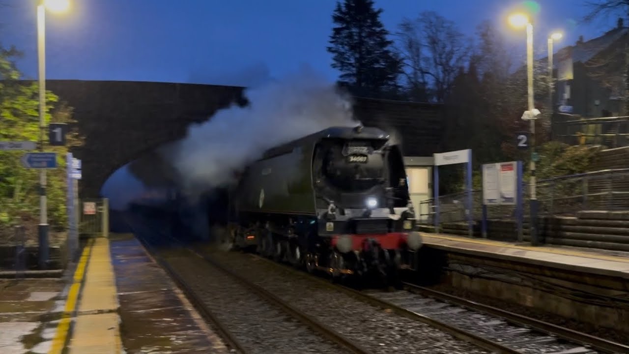 📸 Tangmere on The Winter Cumbrian Mountain Express - 34067. 7/2/26