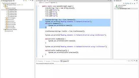Iterable Interface - Iterator || ListIterator || Enumeration || foreach