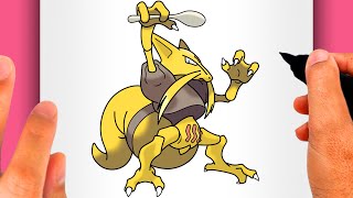 How To Draw Kadabra - How To Draw Pokémon Nº 0064 Easy Pokémon Drawing - Kadabra Drawing