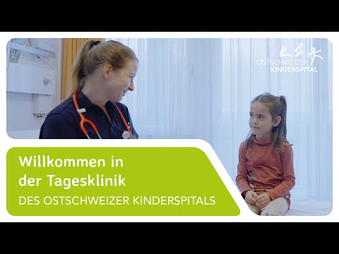 Willkommen in der Tagesklinik des Ostschweizer Kinderspitals.