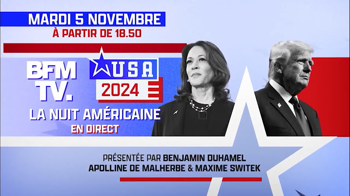 BFMTV | Bande-promo (longue) • USA 2024, la nuit américaine en direct — novembre 2024