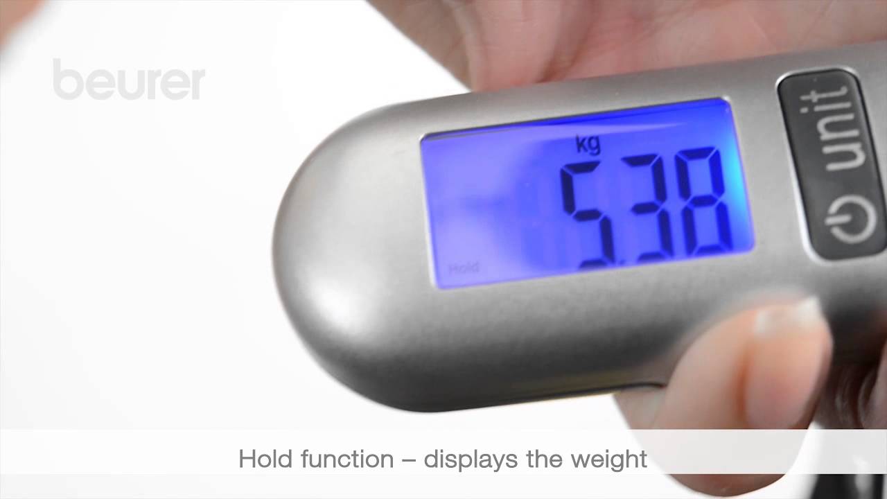 Quick start video for the LS 06 luggage scale from Beurer