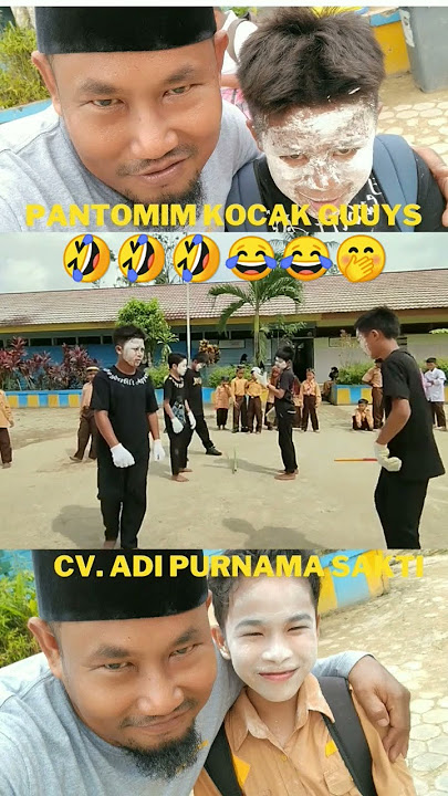 PANTOMIM, KOCAK GUUYS,.  😂😂🤭😍😍👍 Pintu Kaca #pantomim #viral #fyp