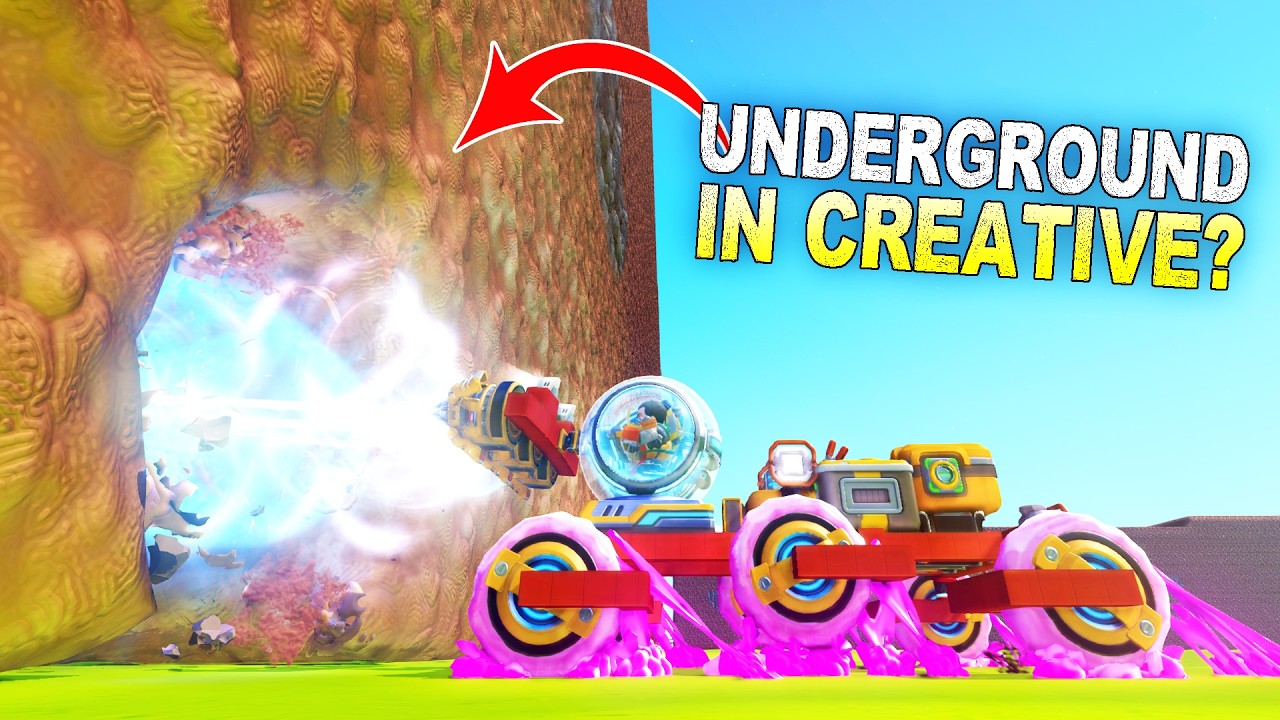 You Can Get the UNDERGROUND in CREATIVE MODE! YouTube thumbnail