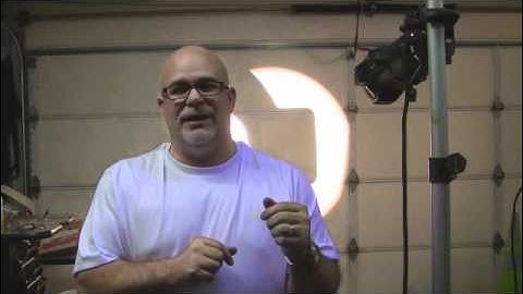 DJ Mikey Mike Coming Out of the Closet! with some Projectors, Gobos and ProGobo Do it from Scratch