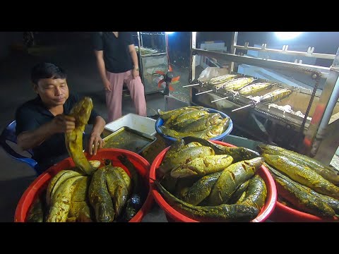 Video Độc đáo Cá lóc nướng Tây Bắc ướp 20 loại gia vị chỉ... - youtube