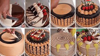 Las 10 decoraciones de pasteles mas satisfactorias | Videos de tortas de chocolate