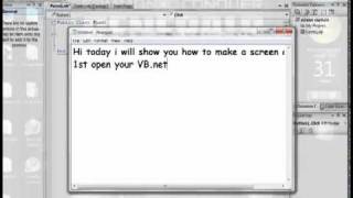Celebrity VB.net #1 How to make a screen capture Profile