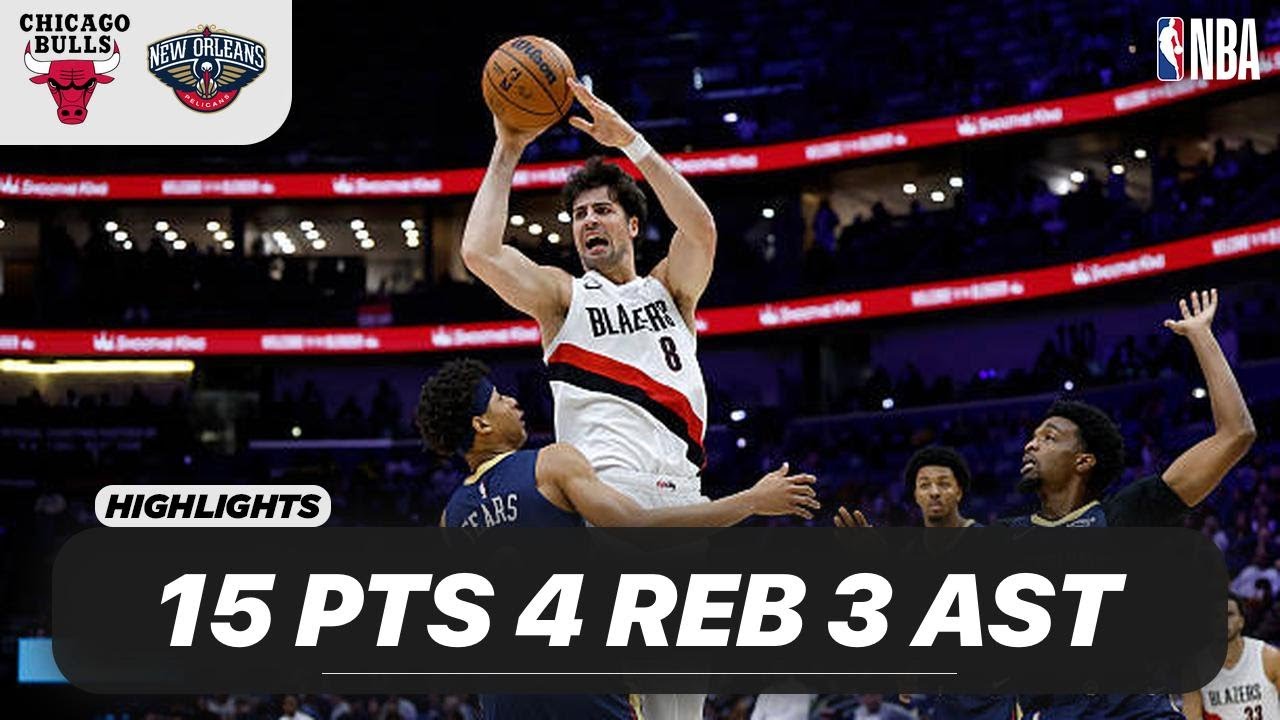 Jeremiah Fears vs Chicago Bulls | 15 PTS 4 REB 3 AST | NBA 11-24-2025 Highlights