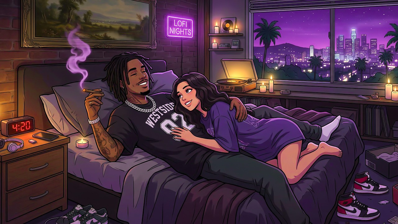 Cover “Up In Smoke" Playlist — 420 Vibe Music | Stoner Mood • Chill Rap • Bluesy Hip-Hop