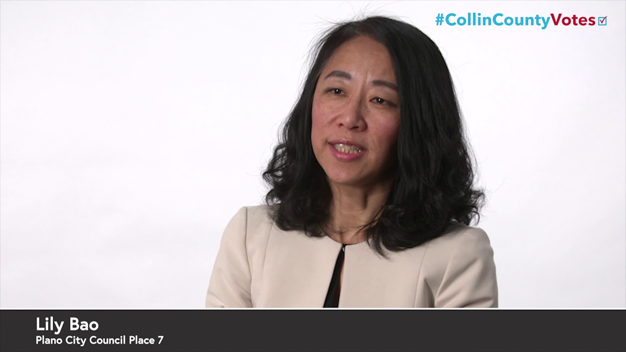 Lily Bao Plano City Council Place 7 YouTube