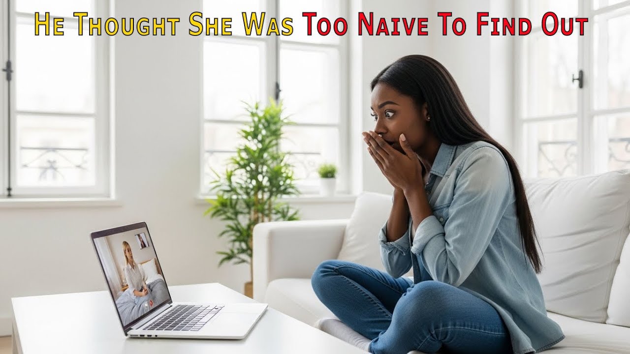 During a Video Call with Her Husband While He Was on A Business Trip She Saw a Woman Wearing His