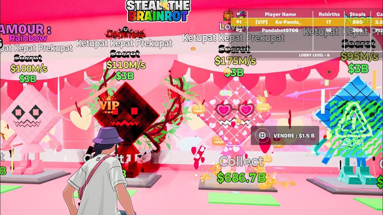 🔴 LIVE FORTNITE FR 🔴 STEAL THE BRAINROT VIEN TRAID BG Go les 29k