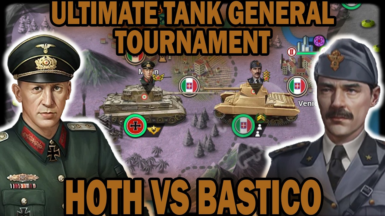 💥 HOTH VS BASTICO BEST TANK GENERAL TOURNAMENT! World Conqueror 4 💥