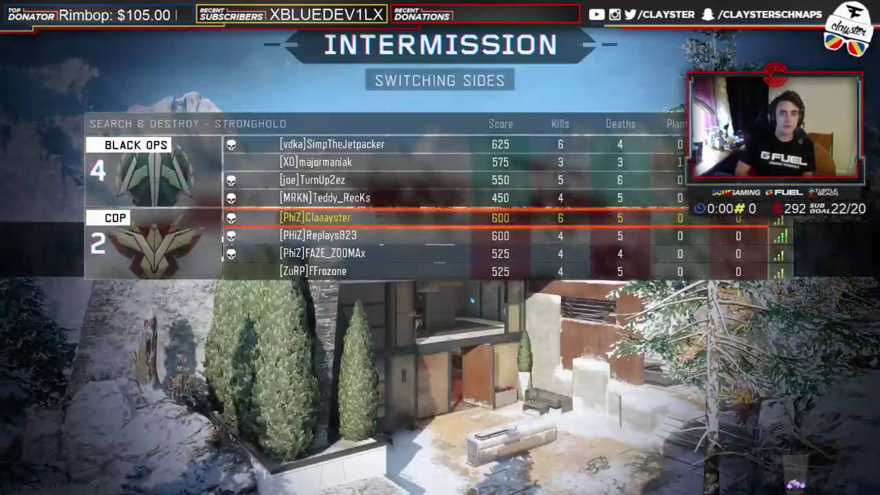 FaZe Clayster Gets MAD at Zoomaa