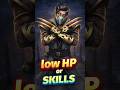 LOW HP and SKILLS🔥|| SHADOW FIGHT 4 ARENA|| #shadowfightarena #shadowfight4arena #sf4 #sfa