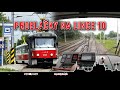 Ref:aJCXL3lX08E Trojit� zm na sm ru na k enov� a porucha ris t3px   cab view tram brno