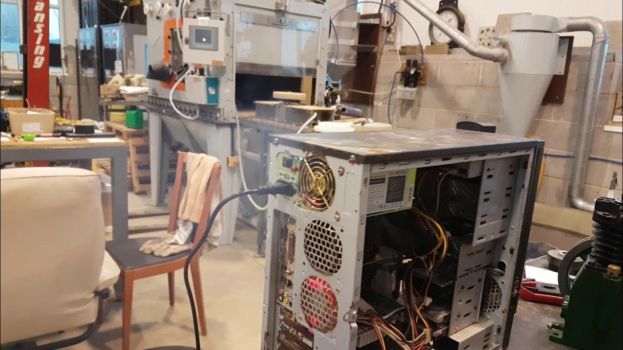 Computer Explodes! YouTube