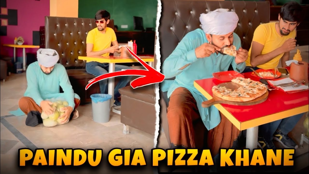 Jab Pandu Pehli Dafa Pizza khane Shehar Aaye