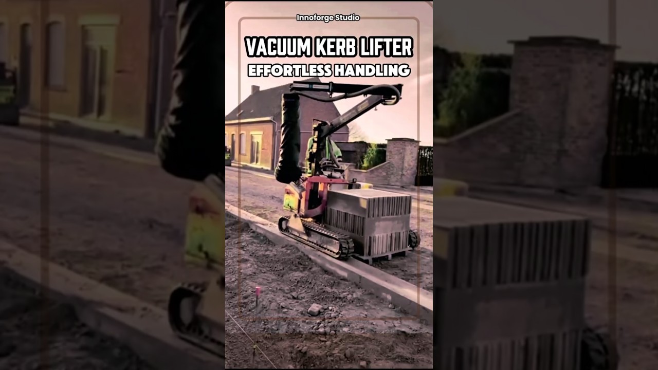 Vacuum Kerb Lifter — Effortless Handling of Heavy Concrete Curbstones