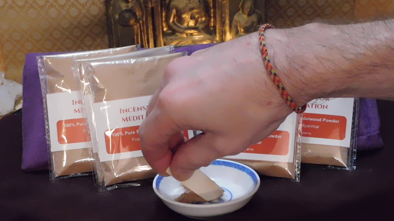 Pure Sandalwood Incense: How to use