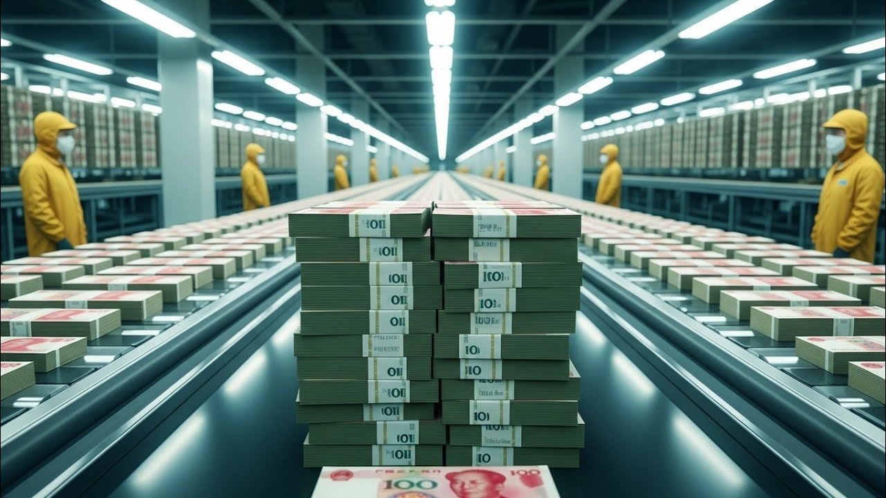 Внутри фабрики юаня: секретный процесс печати денег Китая, который скрывают от мира