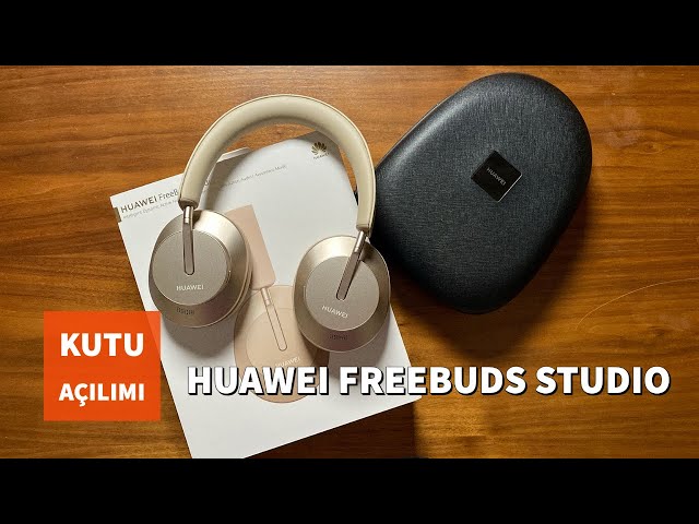 Huawei FreeBuds Studio Kutu Açılımı: Kutu içeriği ve ilk yorumlar