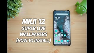 MIUI 12 Super Live Wallpapers on any Android Phone (Earth & Mars)- How to Install screenshot 4