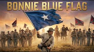 BONNIE BLUE FLAG 🇺🇸 | Epic Civil War Folk Сonfederat Song with Historical Visuals