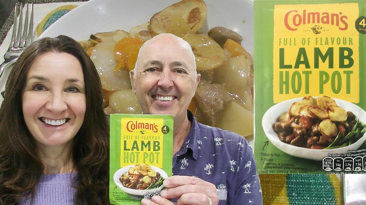 Colman's Lamb Hot Pot British Taste Test Cooking